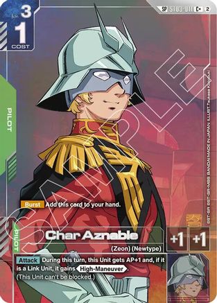 Char Aznable (C+) (SP) (ST03-011) - C+