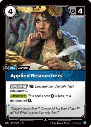 Applied Researchers - 055/166 - Uncommon