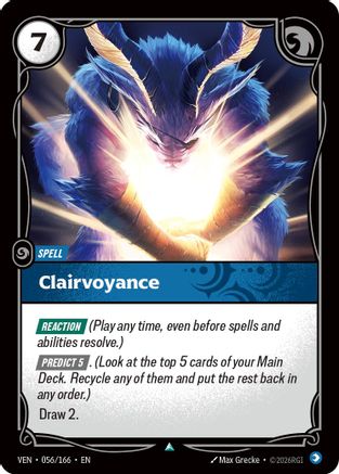 Clairvoyance - 056/166 - Uncommon (Foil)