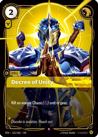Decree of Unity - 131/166 - Rare