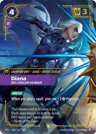 Diana - No Longer Human (Overnumbered) - 183/166 - Showcase