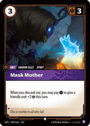 Mask Mother - 094/166 - Common (Foil)