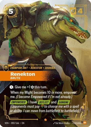 Renekton - Brute - 092/166 - Epic