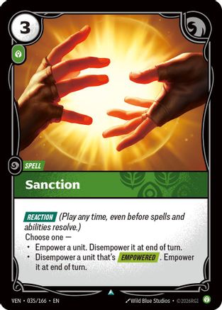 Sanction - 035/166 - Uncommon