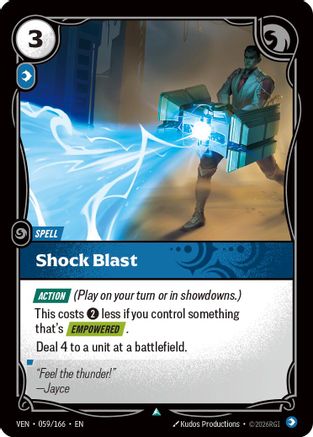 Shock Blast - 059/166 - Uncommon (Foil)