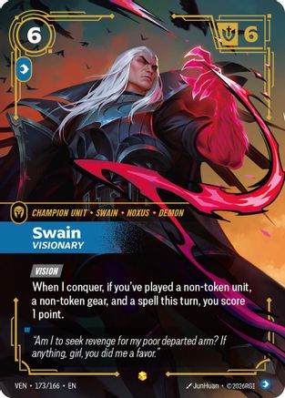 Swain - Visionary (Overnumbered) - 173/166 - Showcase
