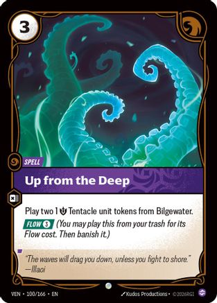 Up from the Deep - 100/166 - Common (Foil)