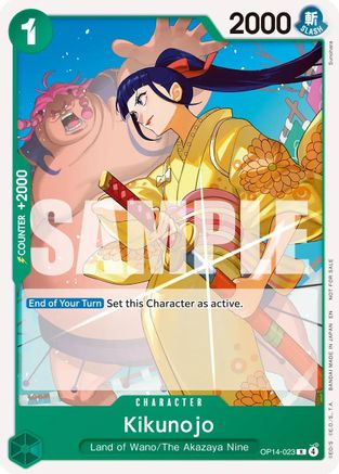 Kikunojo (Tournament Pack 2026 Vol. 3) - OP14-023 - Rare