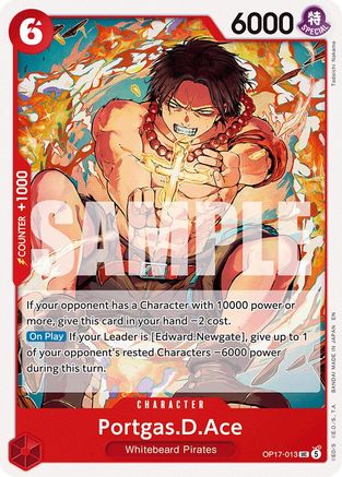 Portgas.D.Ace - OP17-013 - Uncommon (Presale)