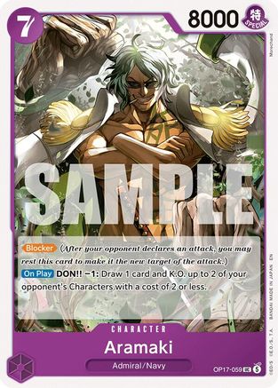 Aramaki - OP17-059 - Uncommon (Presale)