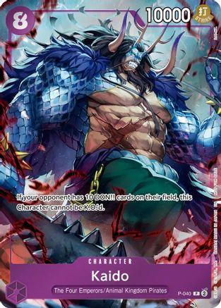 Kaido (Event Pack Vol. 9) - P-040 - Promo