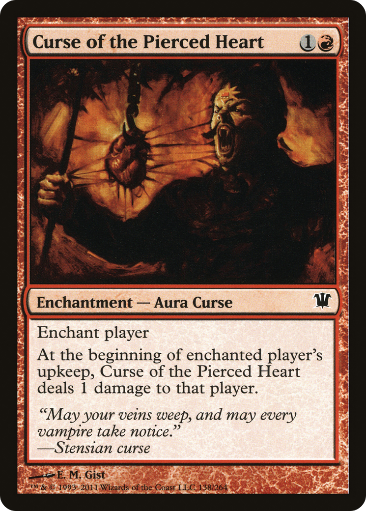 Curse of the Pierced Heart (ISD-138)  Foil