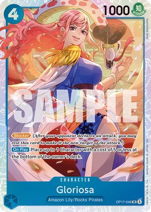 Gloriosa - OP17-046 - Super Rare (Presale)