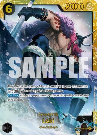 Loki - OP17-119 - Secret Rare (Presale)