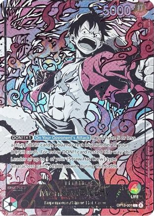 Monkey.D.Luffy (English Version 3rd Anniversary Set) - OP13-001 - Leader