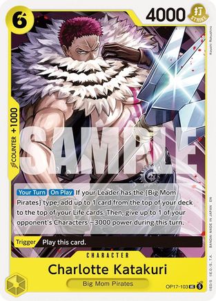 Charlotte Katakuri - OP17-103 - Uncommon (Presale)