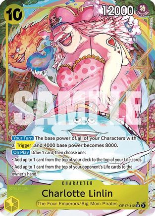 Charlotte Linlin (Alternate Art) - OP17-112 - Super Rare (Presale)