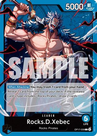 Rocks.D.Xebec - OP17-039 - Leader (Presale)