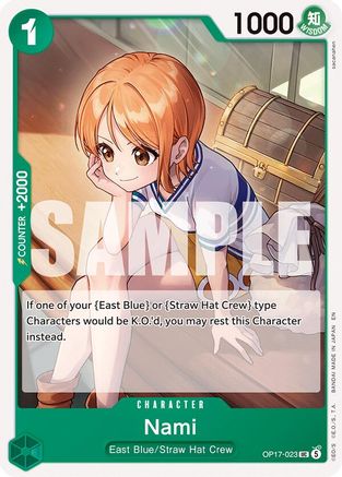 Nami - OP17-023 - Uncommon (Presale)