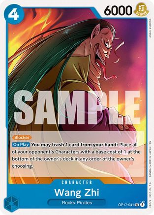 Wang Zhi - OP17-041 - Uncommon (Presale)