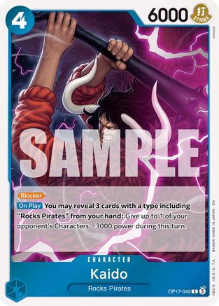 Kaido - OP17-042 - Rare (Presale)