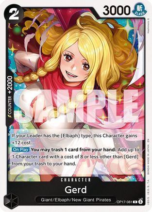 Gerd - OP17-081 - Rare (Presale)