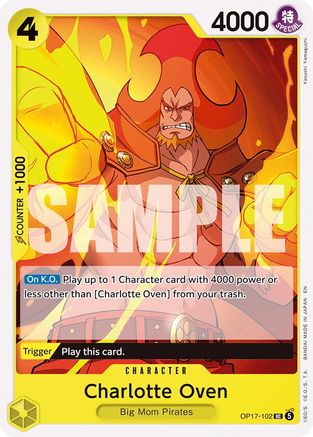 Charlotte Oven - OP17-102 - Uncommon (Presale)