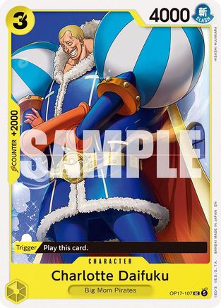 Charlotte Daifuku - OP17-107 - Uncommon (Presale)