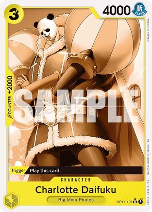Charlotte Daifuku (Pandaman Art) - OP17-107 - Uncommon (Presale)