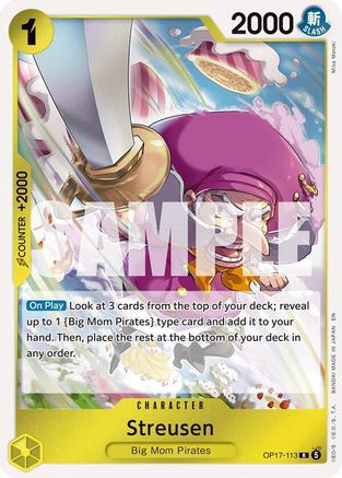 Streusen - OP17-113 - Rare (Presale)