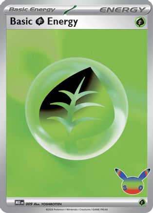 Basic Grass Energy (30th Celebration) - 009 - Futuristic Rare