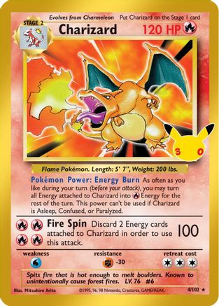 Charizard - 004/102 - Classic Collection