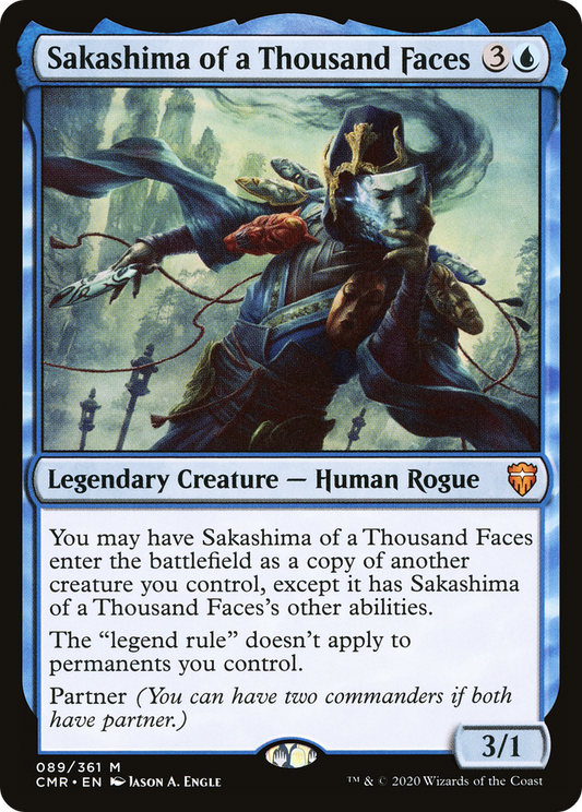 Sakashima of a Thousand Faces (CMR-089)  Foil