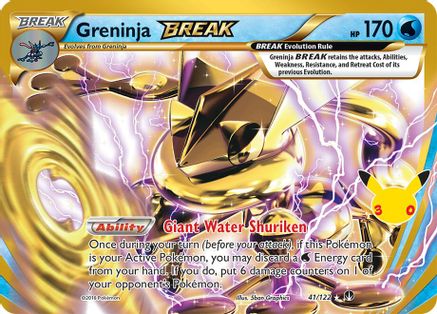Greninja BREAK - 041/122 - Classic Collection