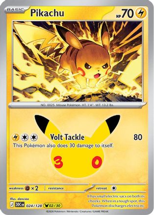 Pikachu - 024/128 - Pikachu Rare