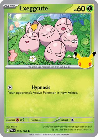 Exeggcute - 001/128 - Common