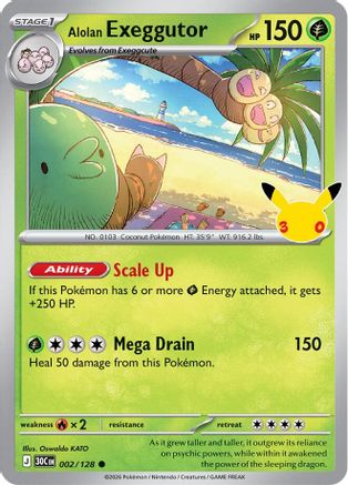 Alolan Exeggutor - 002/128 - Common