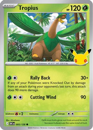 Tropius - 005/128 - Common