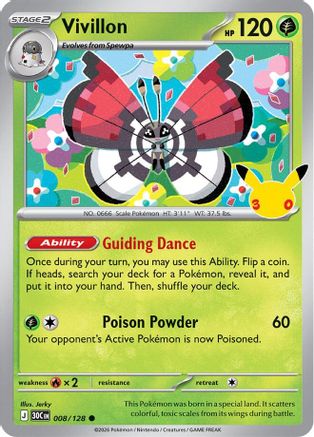 Vivillon - 008/128 - Common