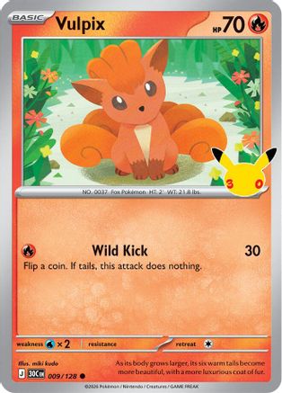 Vulpix - 009/128 - Common