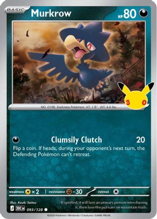 Murkrow - 093/128 - Common