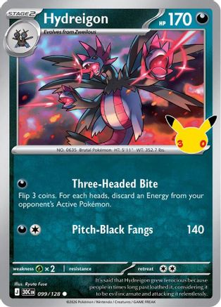 Hydreigon - 099/128 - Common
