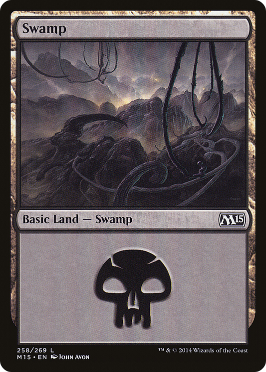 Swamp (M15-258)  Foil