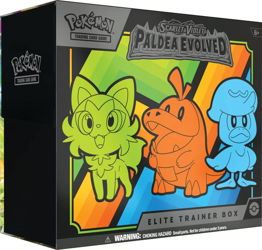 Pokémon Scarlet & Violet - Paldea Evolved Elite Trainer Box