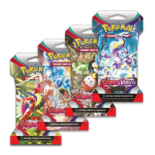 Pokémon Scarlet & Violet Sleeved Booster Pack (10 Cards)