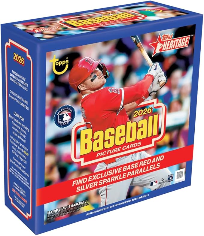 2026 Topps Heritage Baseball - Mega Box