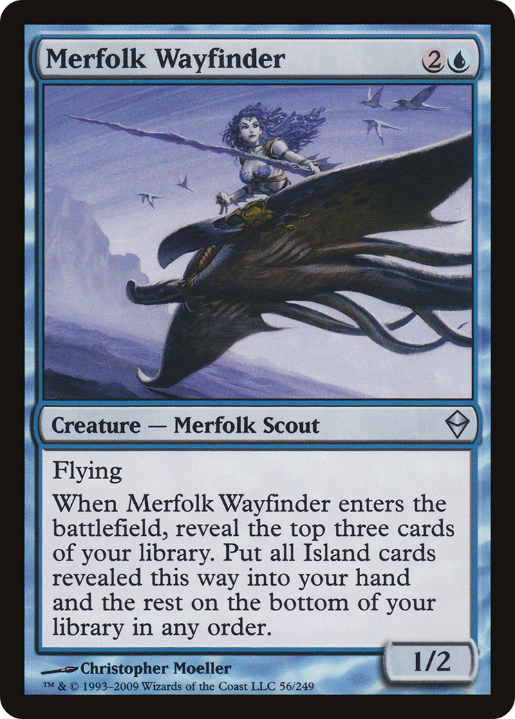 Merfolk Wayfinder (ZEN-056)  Foil