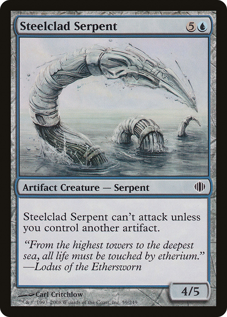 Steelclad Serpent (ALA-059)  Foil