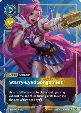 Seraphine, Starry-Eyed Songstress - 151/167 - Rare