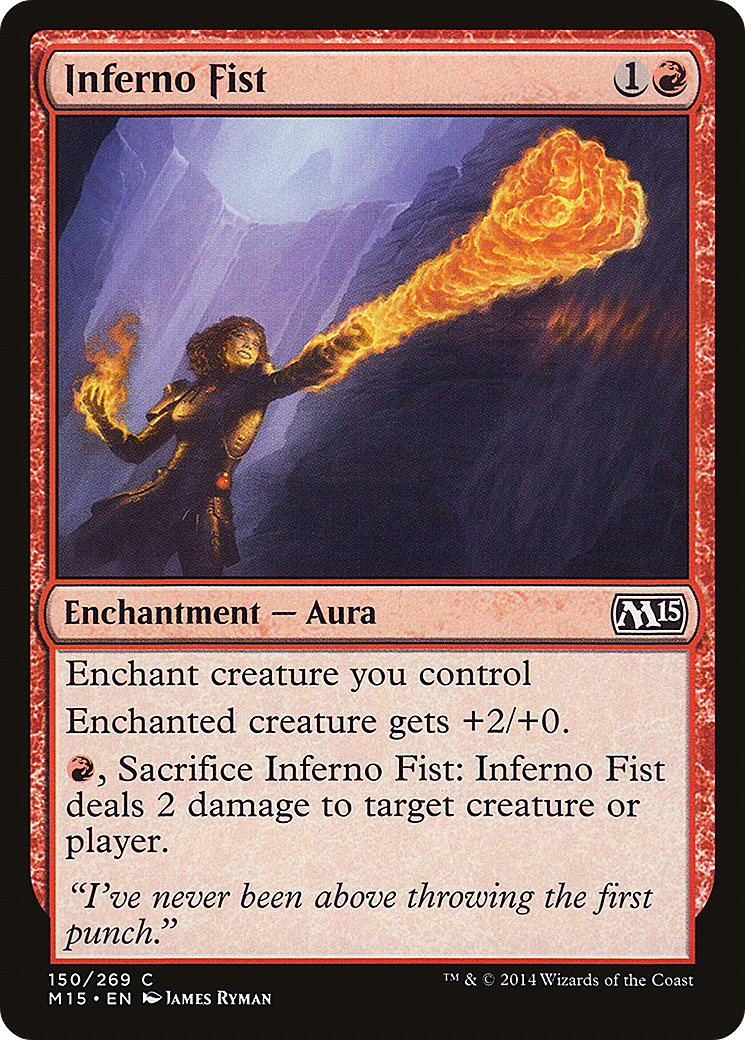 Inferno Fist (M15-150)  Foil